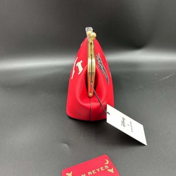 Coach Kisslock Small Frame Bag 16 - Picture 6 of 9